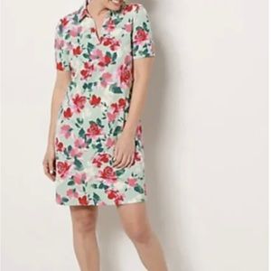 NWT Isaac Mizrahi Live! Floral Printed Dress- XS